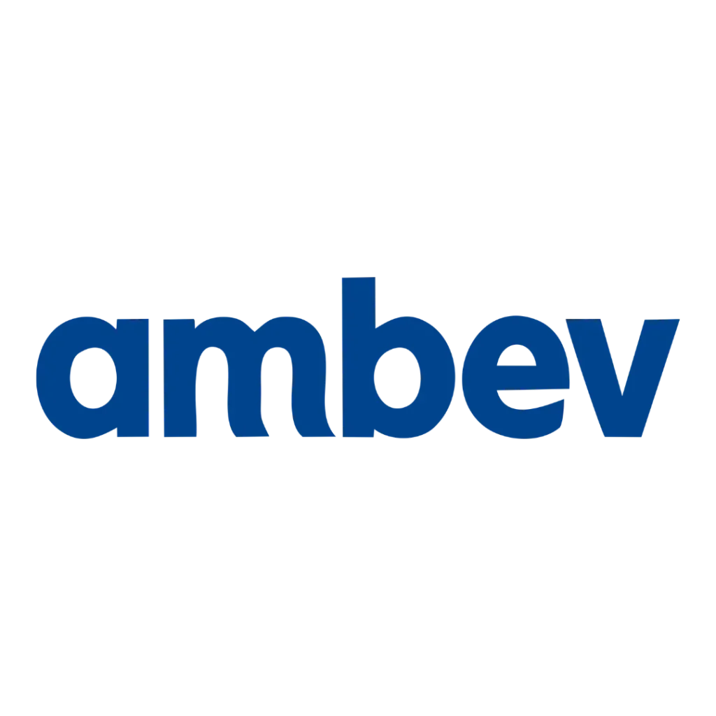 Logotipo da Ambev - Cliente parceiro da F.L. Indústria