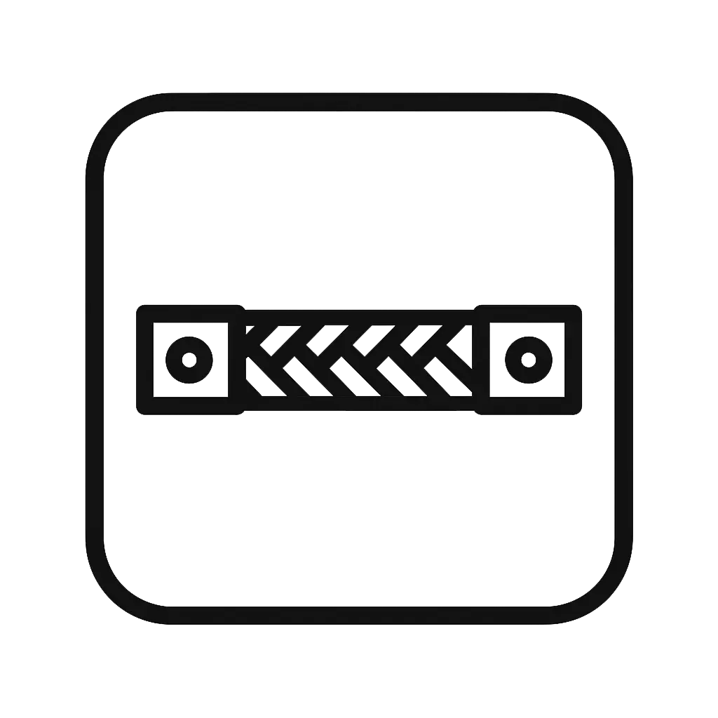 Ícone de cordoalhas de cobre nu e estanhado sob medida - F.L. Indústria